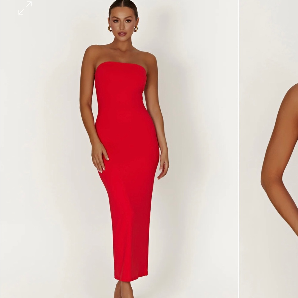 Red Maxi dress